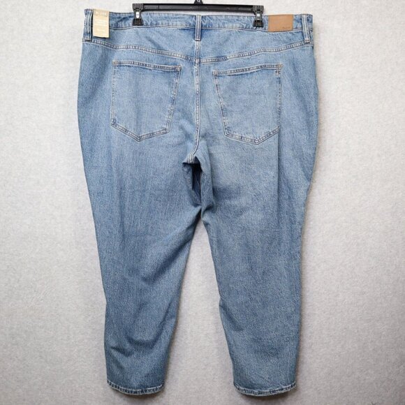 Madewell Mid-Rise Perfect Vintage Jean Womens 26W Distressed New Medium Wash - Picture 5 of 16